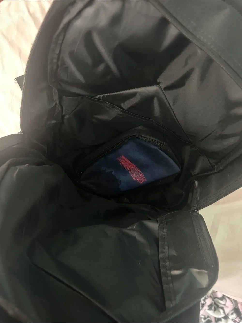 Navy & Black Men's Backpack